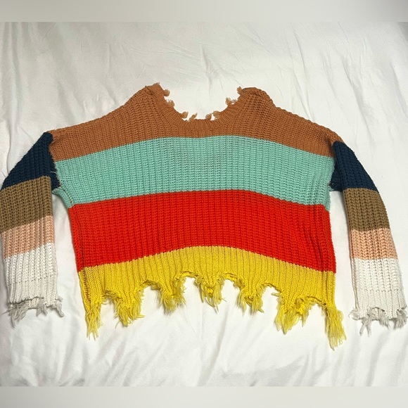 multicolored sweater from the brand miracle, size s/m - Picture 2 of 2